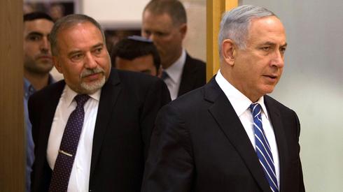 בנימין נתניהו ואביגדור ליברמן